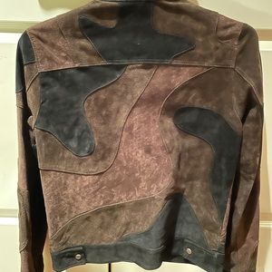 BRAND NEW UNWORN men’s 100% suede and leather zara jacket size S
